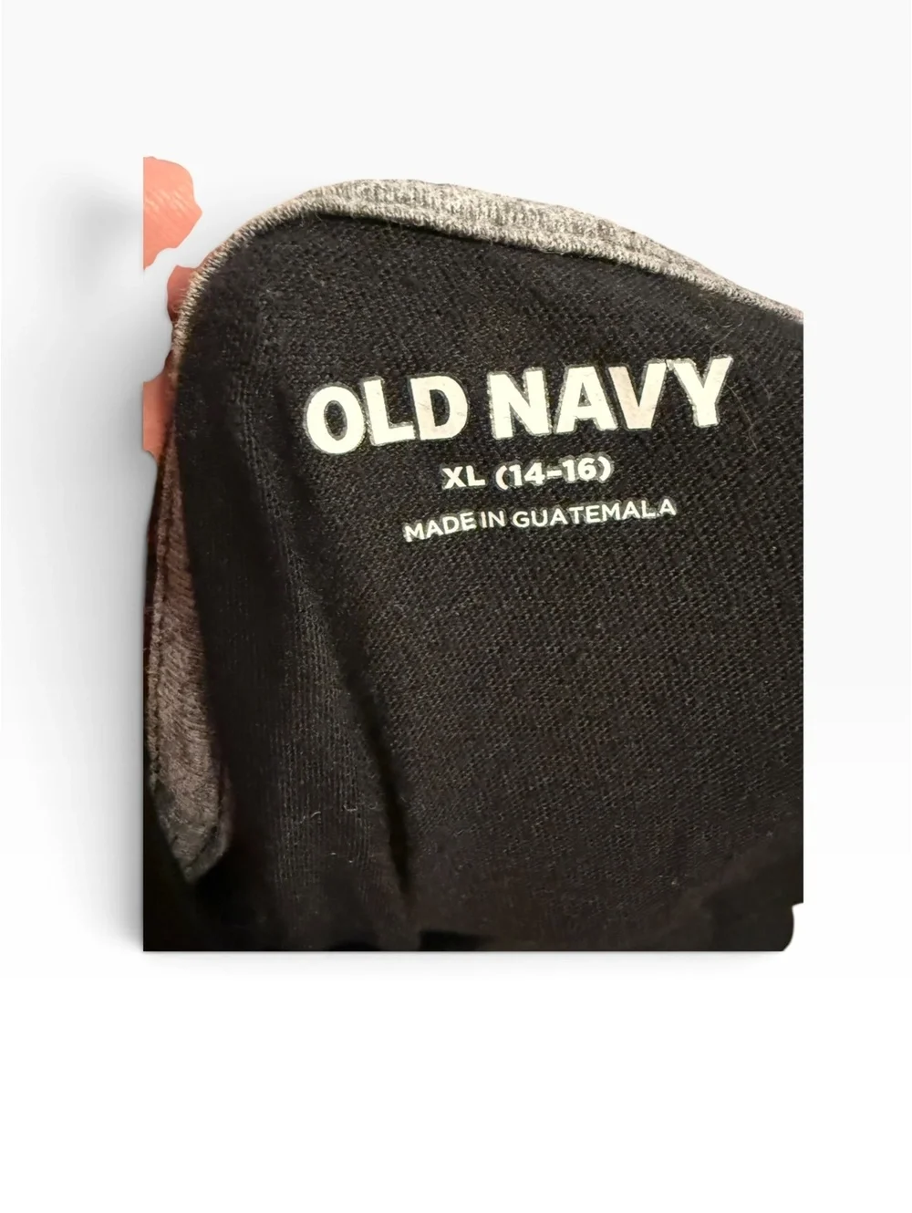 Old Navy Black Shark Graphic T-Shirt XL (14-16)